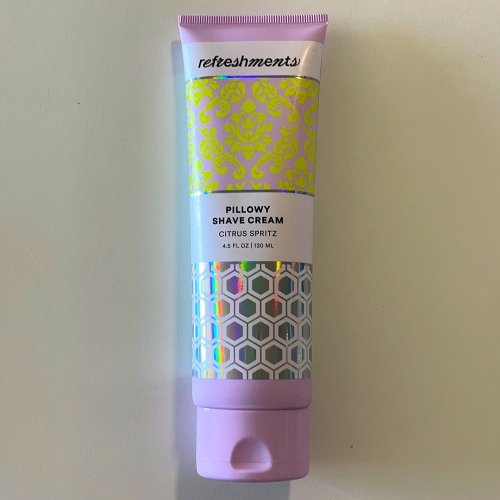 Refreshments Pillowy Shave Cream (Citrus Spritz)